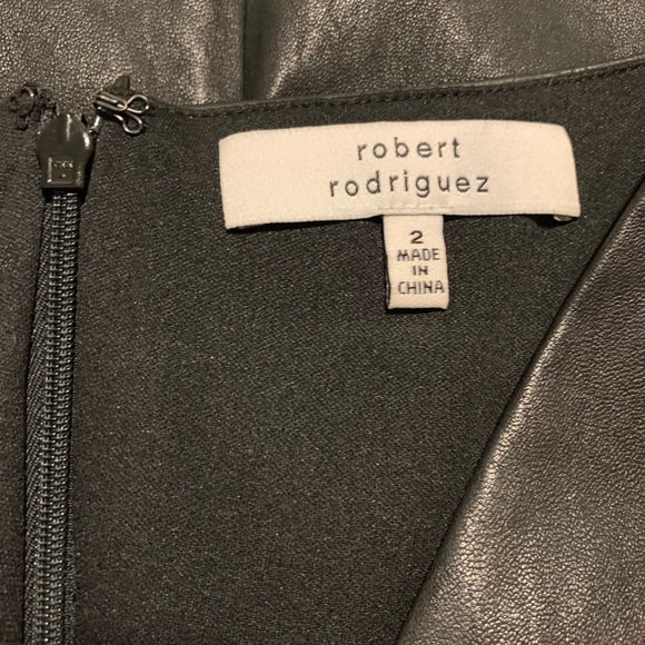👗Priced to sell!! 🔥 Robert Rodriguez Leather Dress with Cutout - Picture 6 of 6